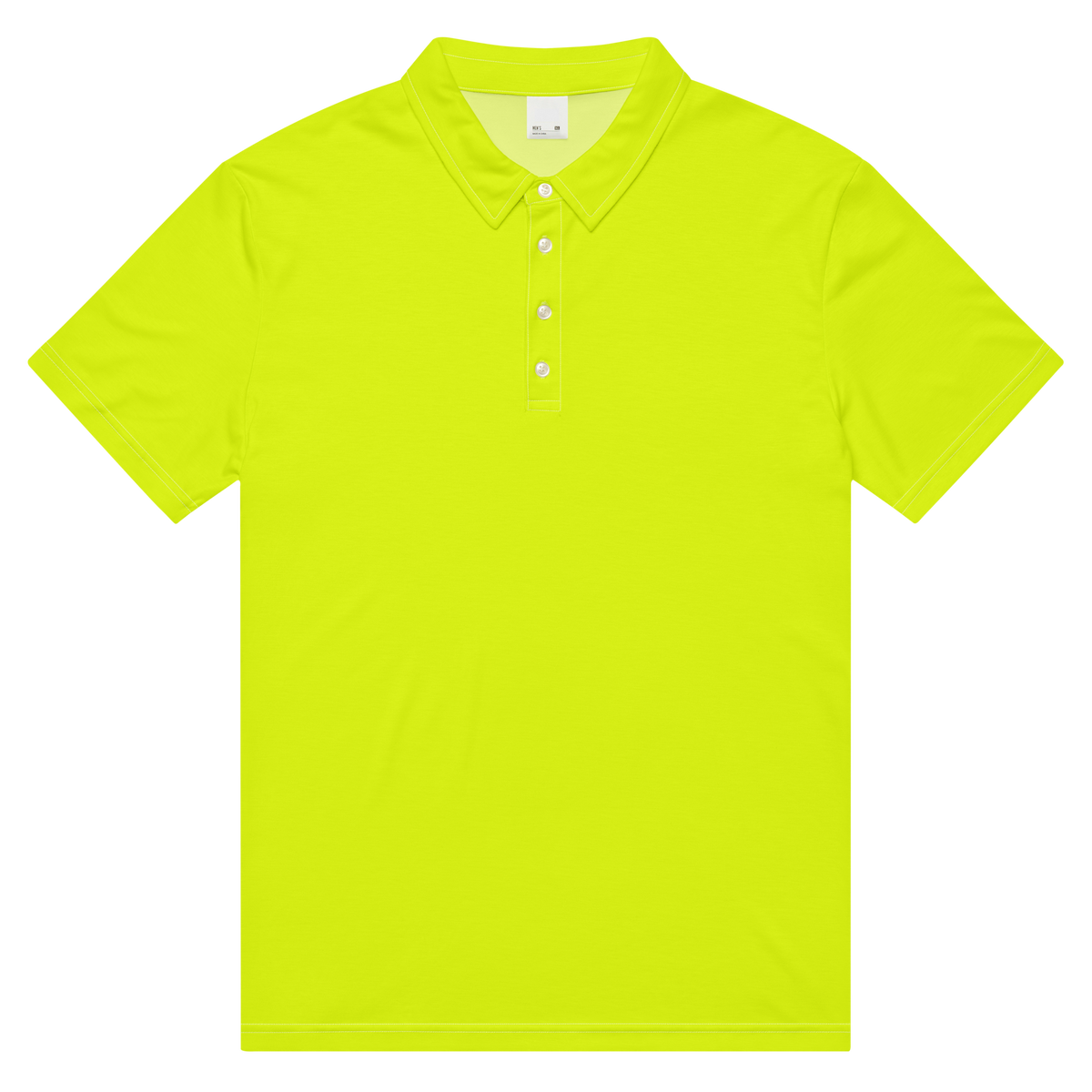 Men's Slim Fit Polo | Neon Lime