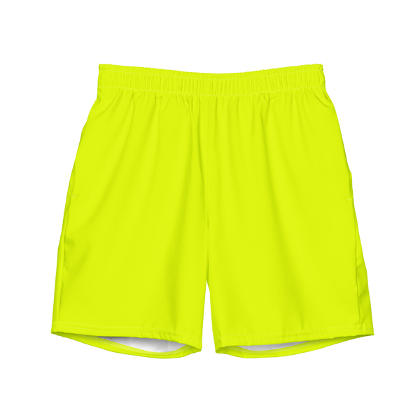 Recycled Swim Trunks | Neon Lime