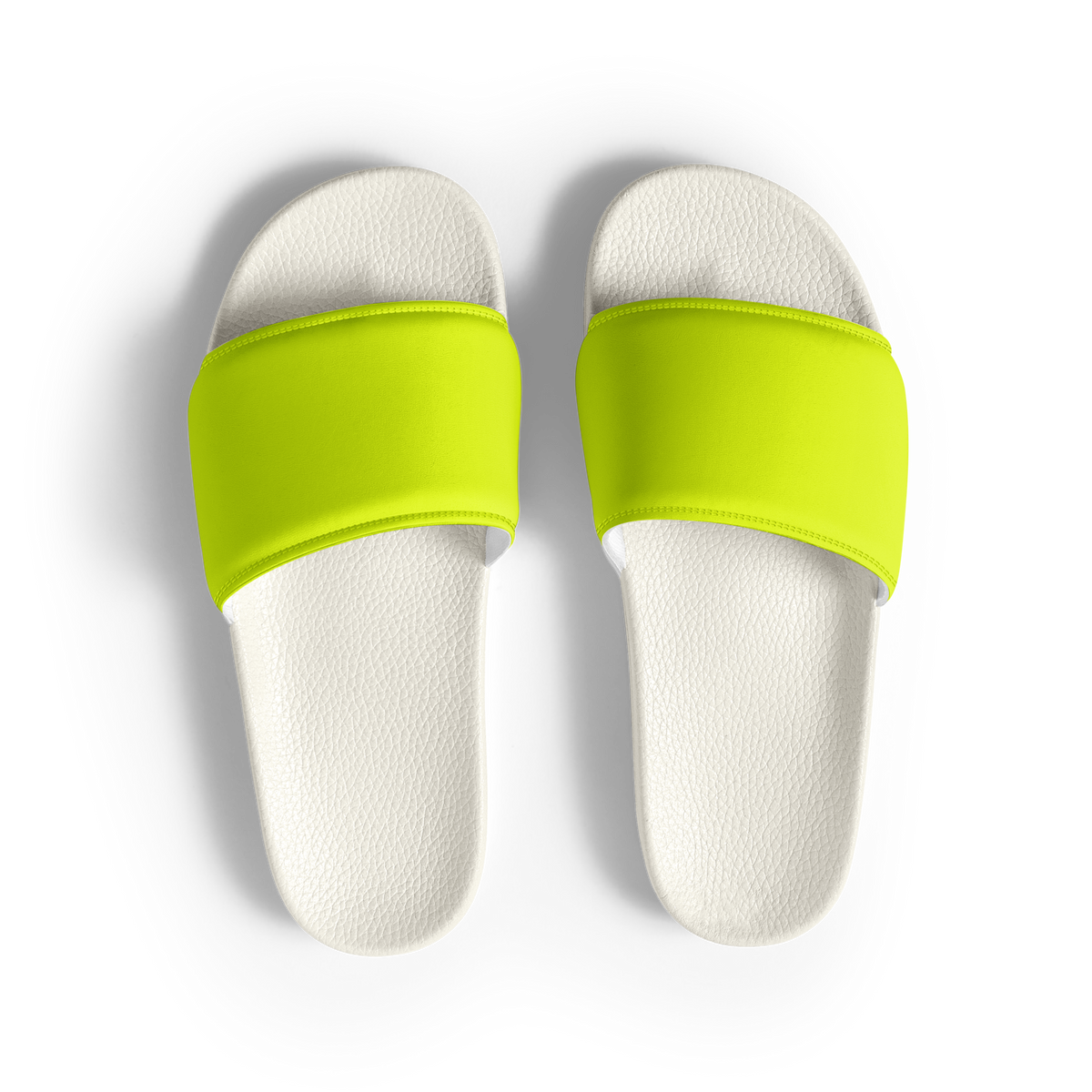 Men's Slides | Neon Lime