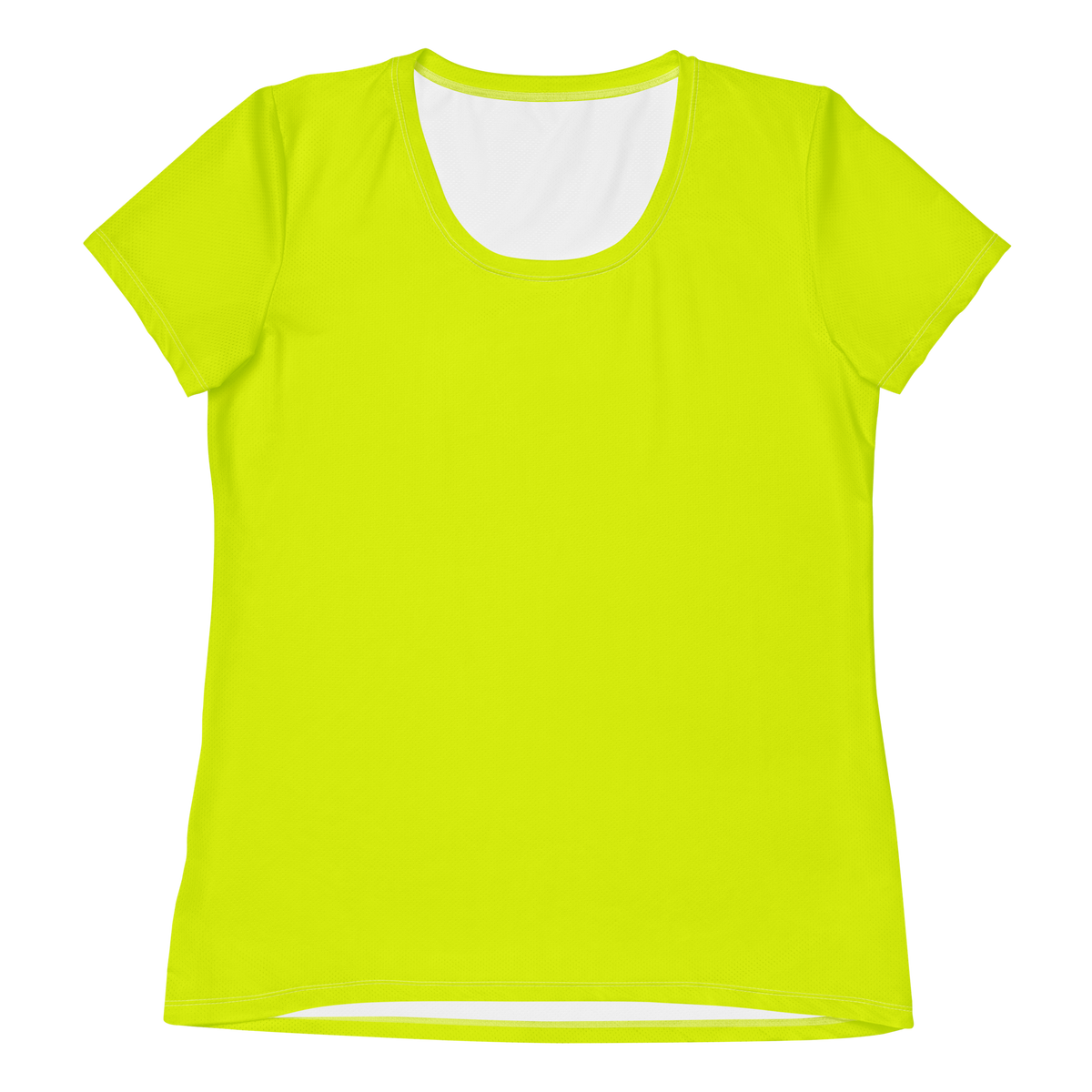 Women's Athletic T-Shirt | Neon Lime