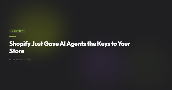 Shopify Just Gave AI Agents the Keys to Your Store