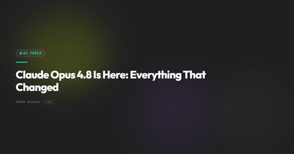 Claude Opus 4.8 Is Here: Everything That Changed