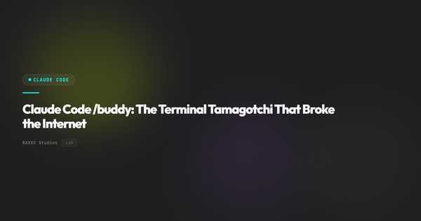 Claude Code /buddy: The Terminal Tamagotchi That Broke the Internet