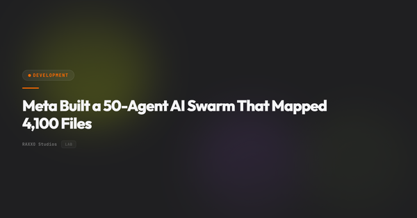 Meta Built a 50-Agent AI Swarm That Mapped 4,100 Files