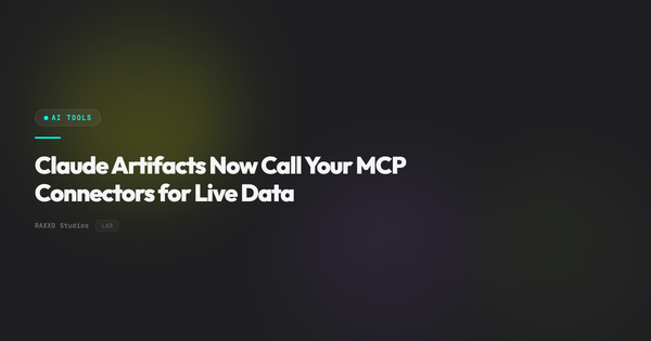 Claude Artifacts Now Call Your MCP Connectors for Live Data
