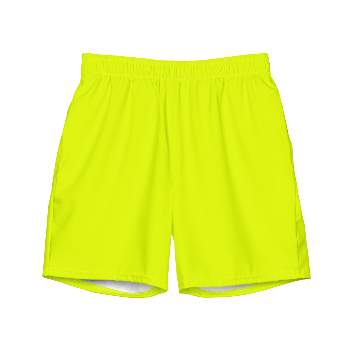 Recycled Swim Trunks | Neon Lime