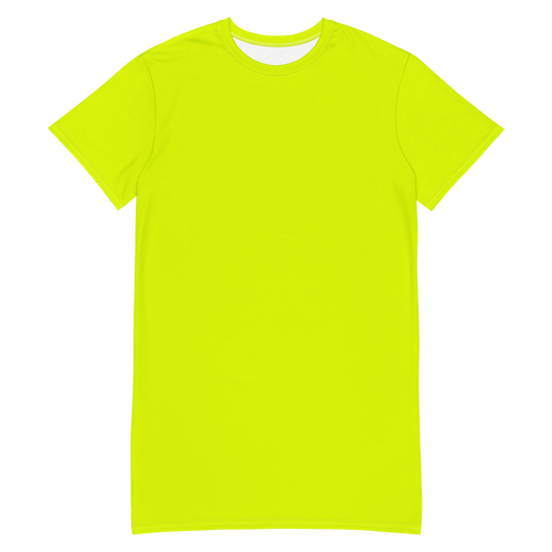 T-Shirt Dress | Neon Lime