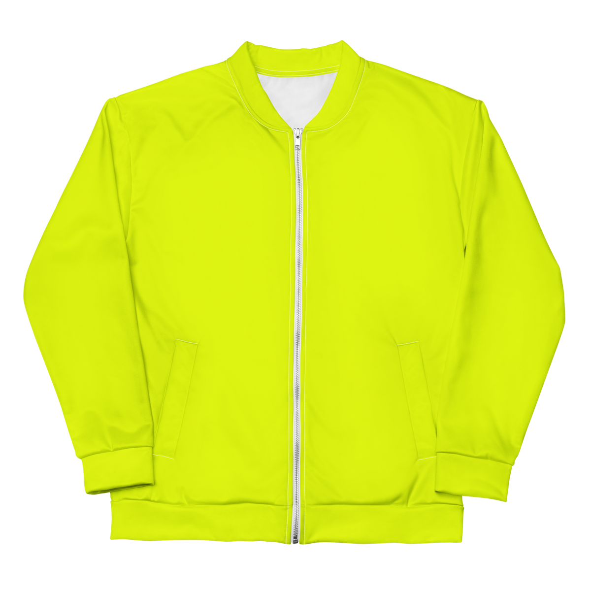 Unisex Bomber Jacket | Neon Lime