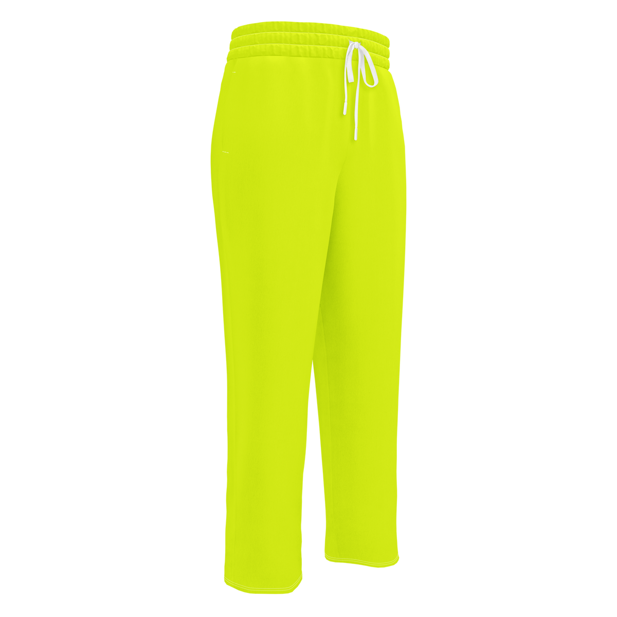 Unisex Wide-Leg Joggers | Neon Lime