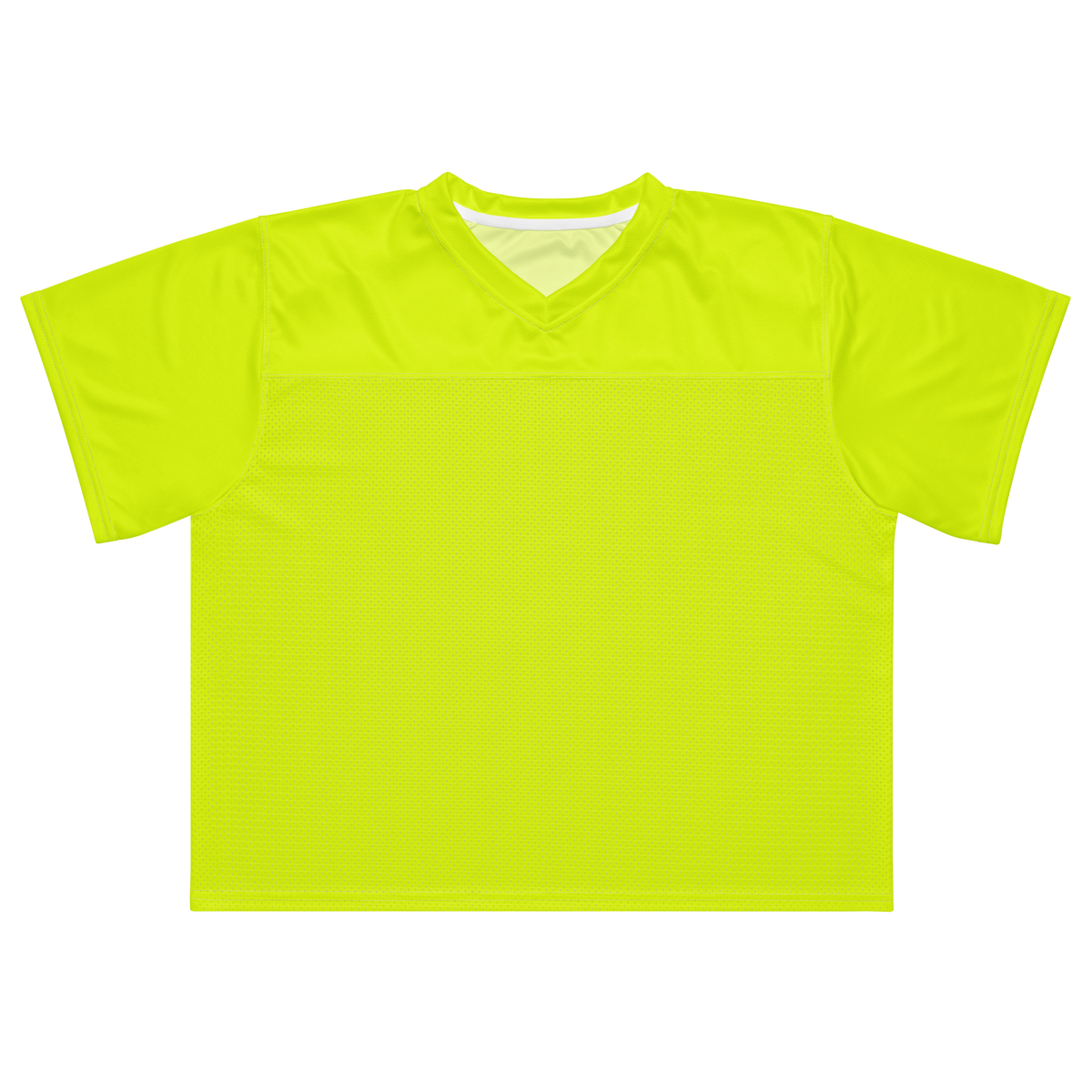 Boxy Football Jersey | Neon Lime