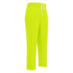 Unisex Wide-Leg Joggers | Neon Lime