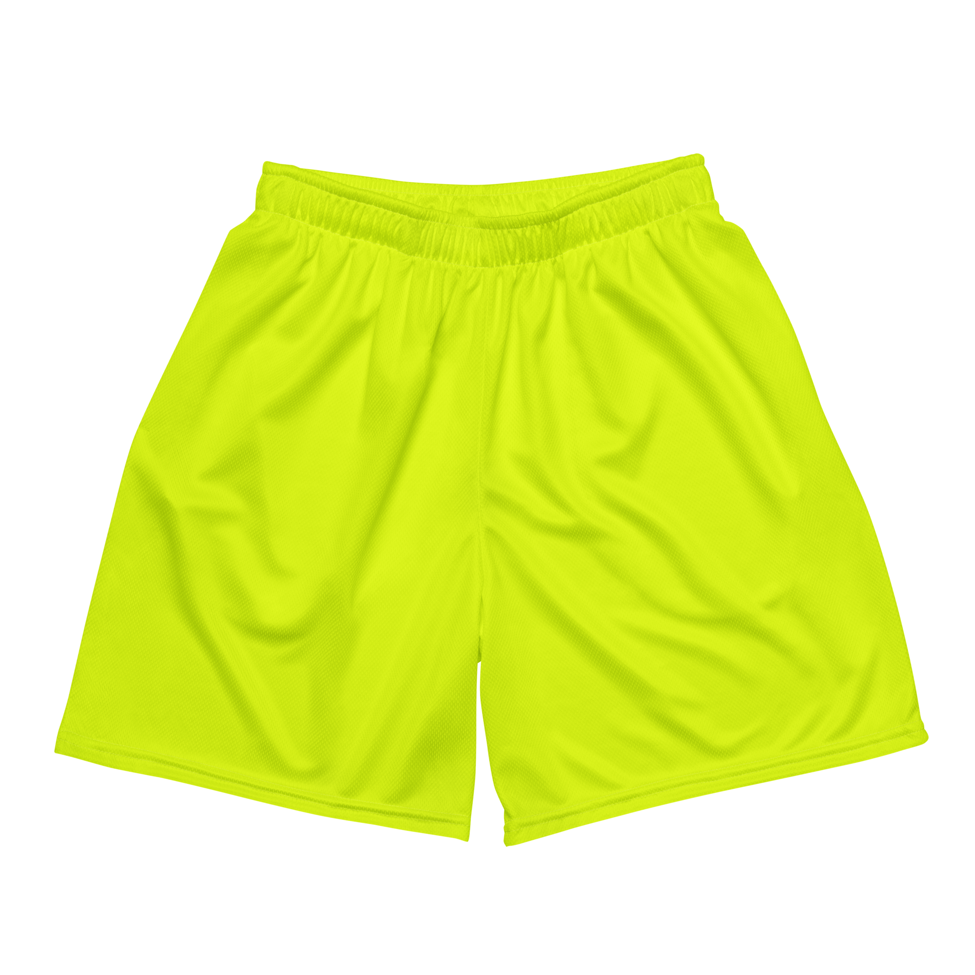 Recycled Mesh Shorts | Neon Lime