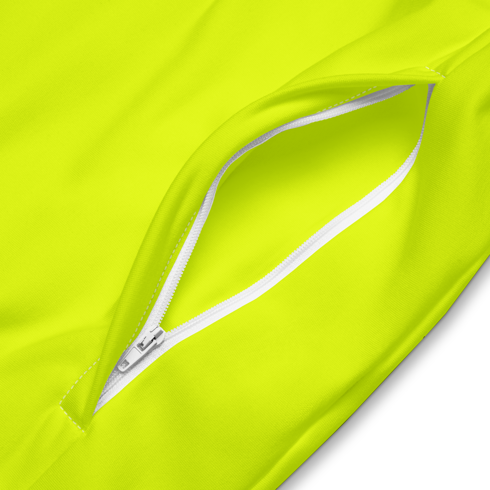 Recycled Track Jacket | Neon Lime