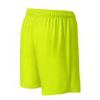 Recycled Mesh Shorts | Neon Lime