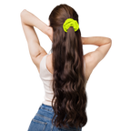 Recycled Scrunchie | Neon Lime