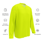 Recycled Hockey Jersey | Neon Lime