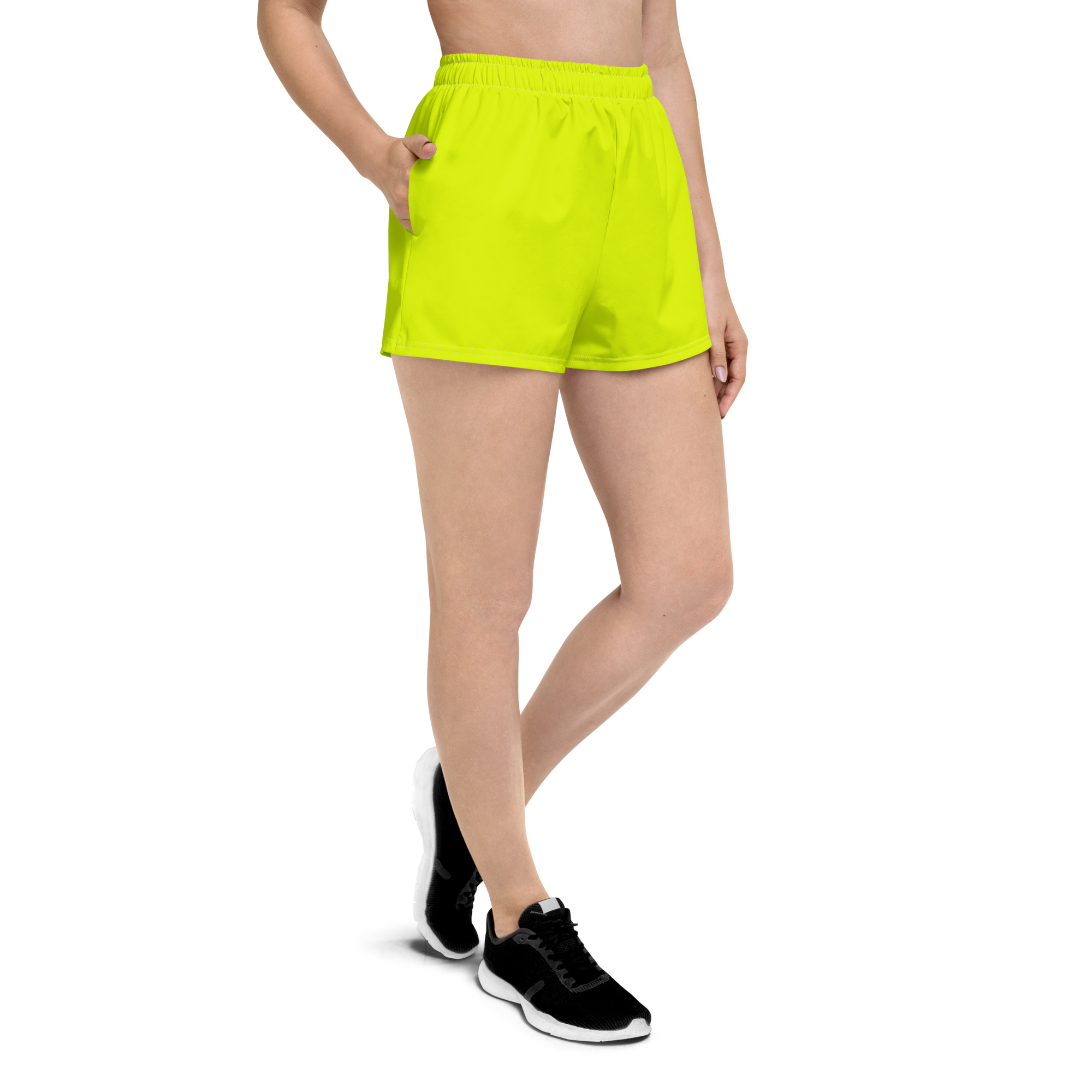 Unisex Athletic Shorts | Neon Lime