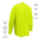 Recycled Hockey Jersey | Neon Lime