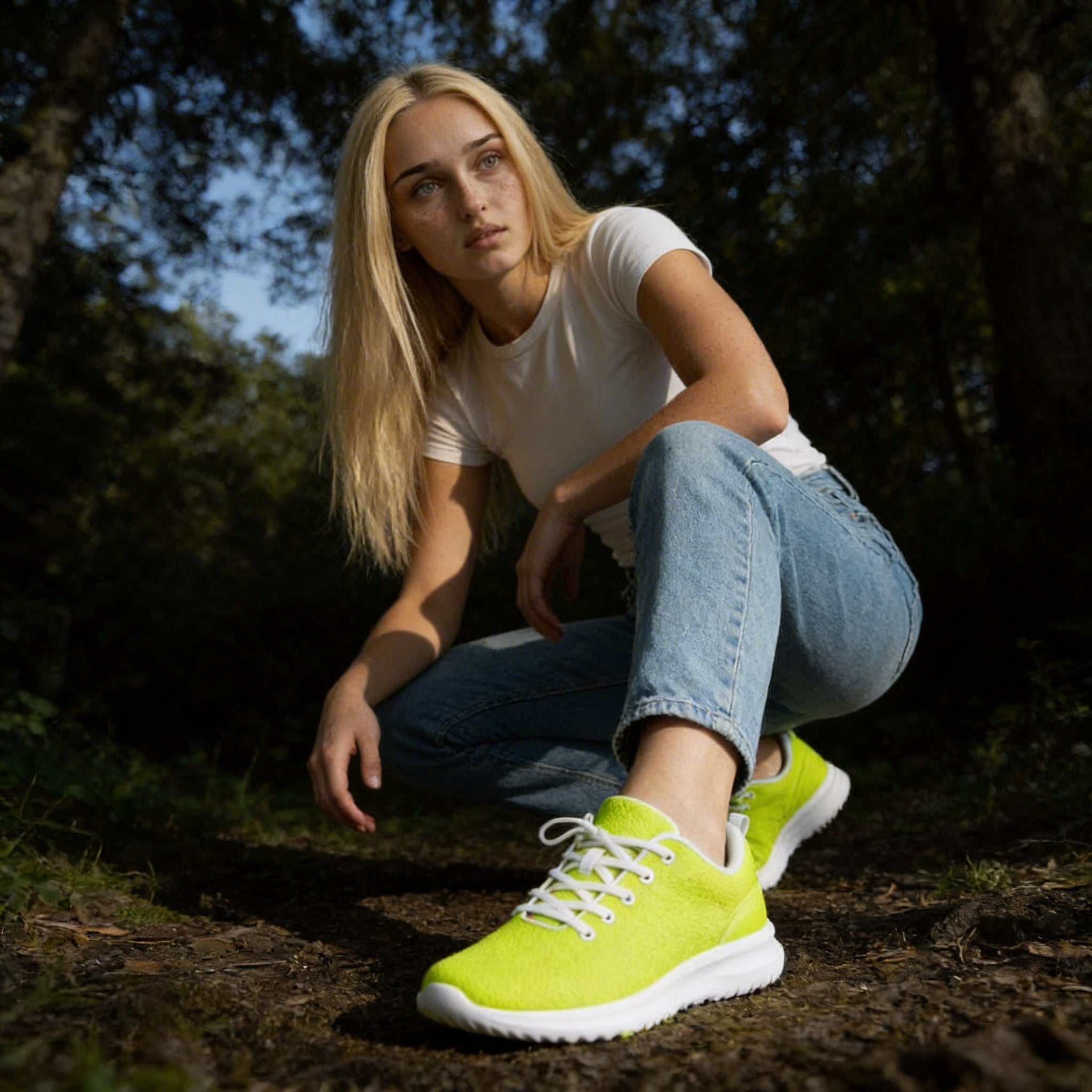Women's Athletic Shoes | Neon Lime
