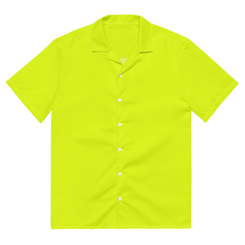 Unisex Button Shirt | Neon Lime