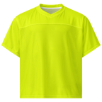 Boxy Football Jersey | Neon Lime