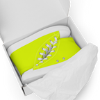 Women's High Top Canvas Shoes | Neon Lime