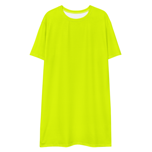 T-Shirt Dress | Neon Lime