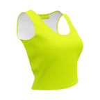 Crop Top | Neon Lime
