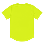 Recycled Baseball Jersey | Neon Lime