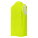 Premium Basketball Jersey | Neon Lime