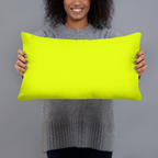 Basic Pillow | Neon Lime
