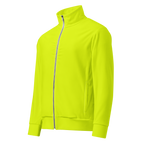 Recycled Track Jacket | Neon Lime