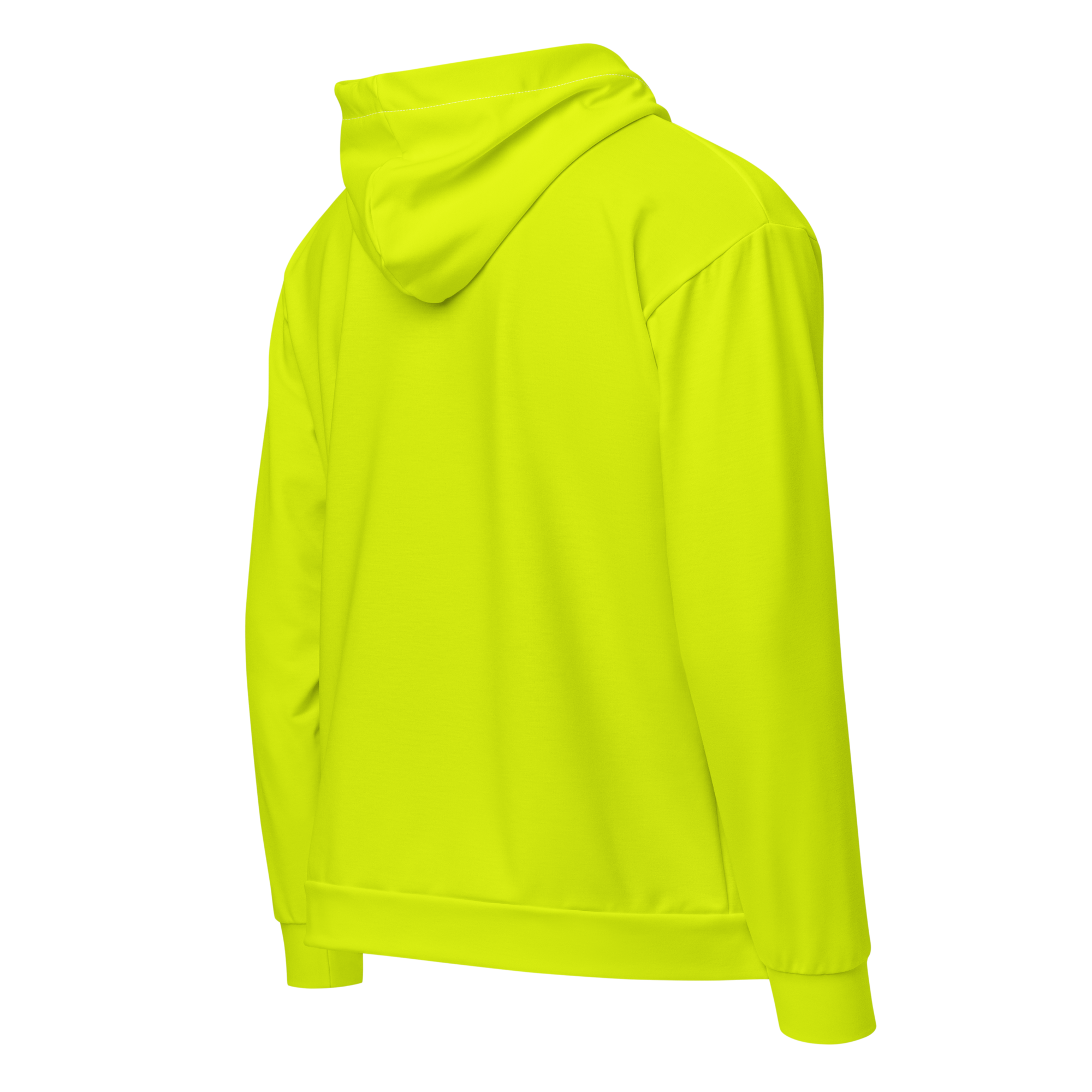 Unisex Zip Hoodie | Neon Lime
