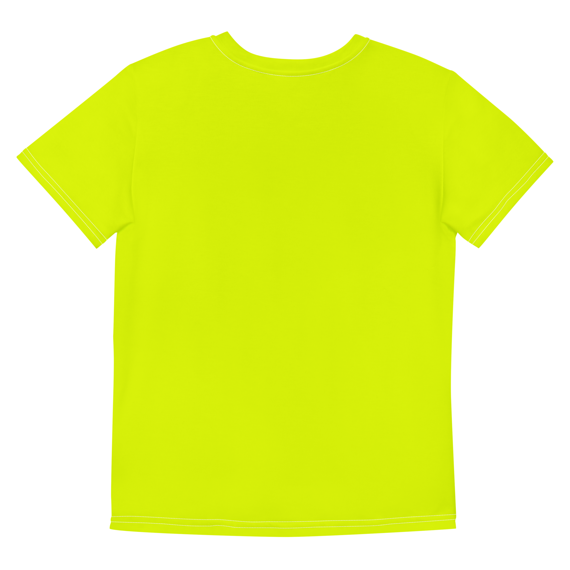 Youth Crew Neck T-Shirt | Neon Lime
