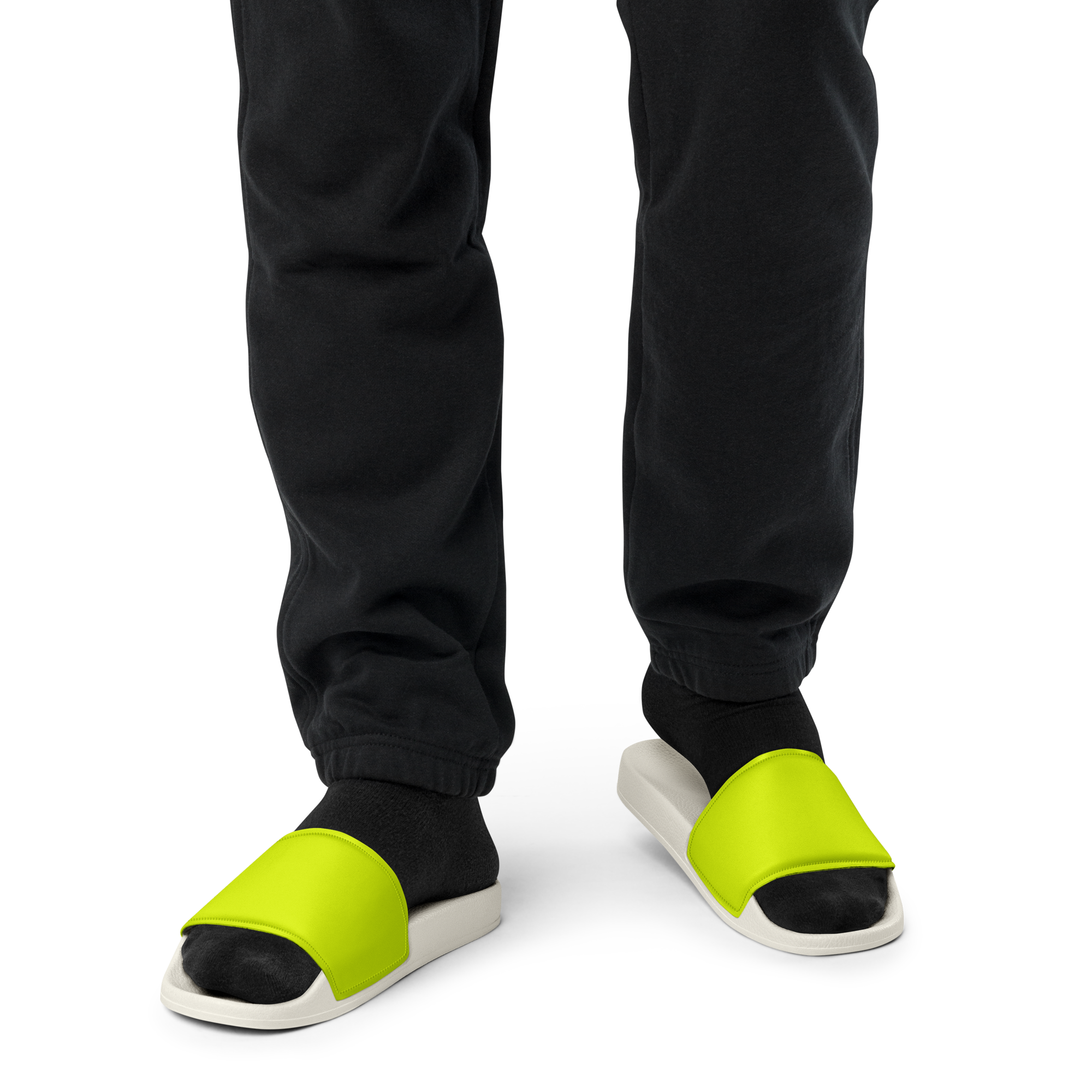 Men's Slides | Neon Lime