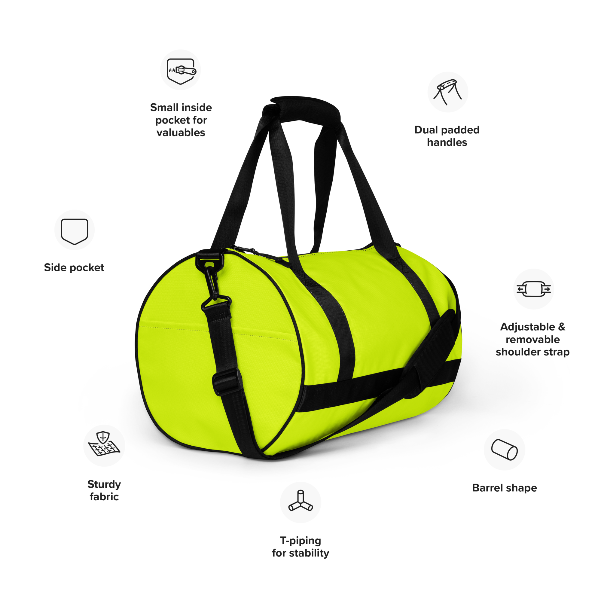 Gym Bag | Neon Lime