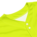Recycled Baseball Jersey | Neon Lime