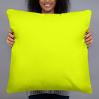 Basic Pillow | Neon Lime