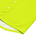 Recycled Baseball Jersey | Neon Lime