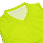 Premium Basketball Jersey | Neon Lime
