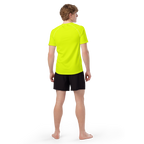 Men's Rash Guard | Neon Lime