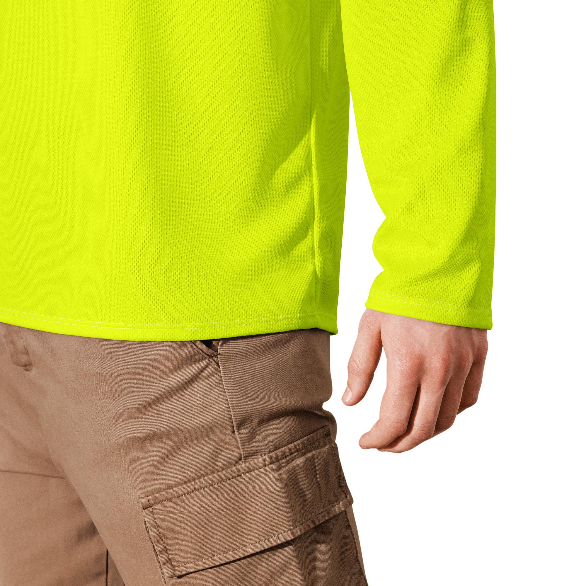 Recycled Hockey Jersey | Neon Lime