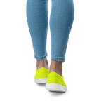 Women's Slip-On Canvas Shoes | Neon Lime