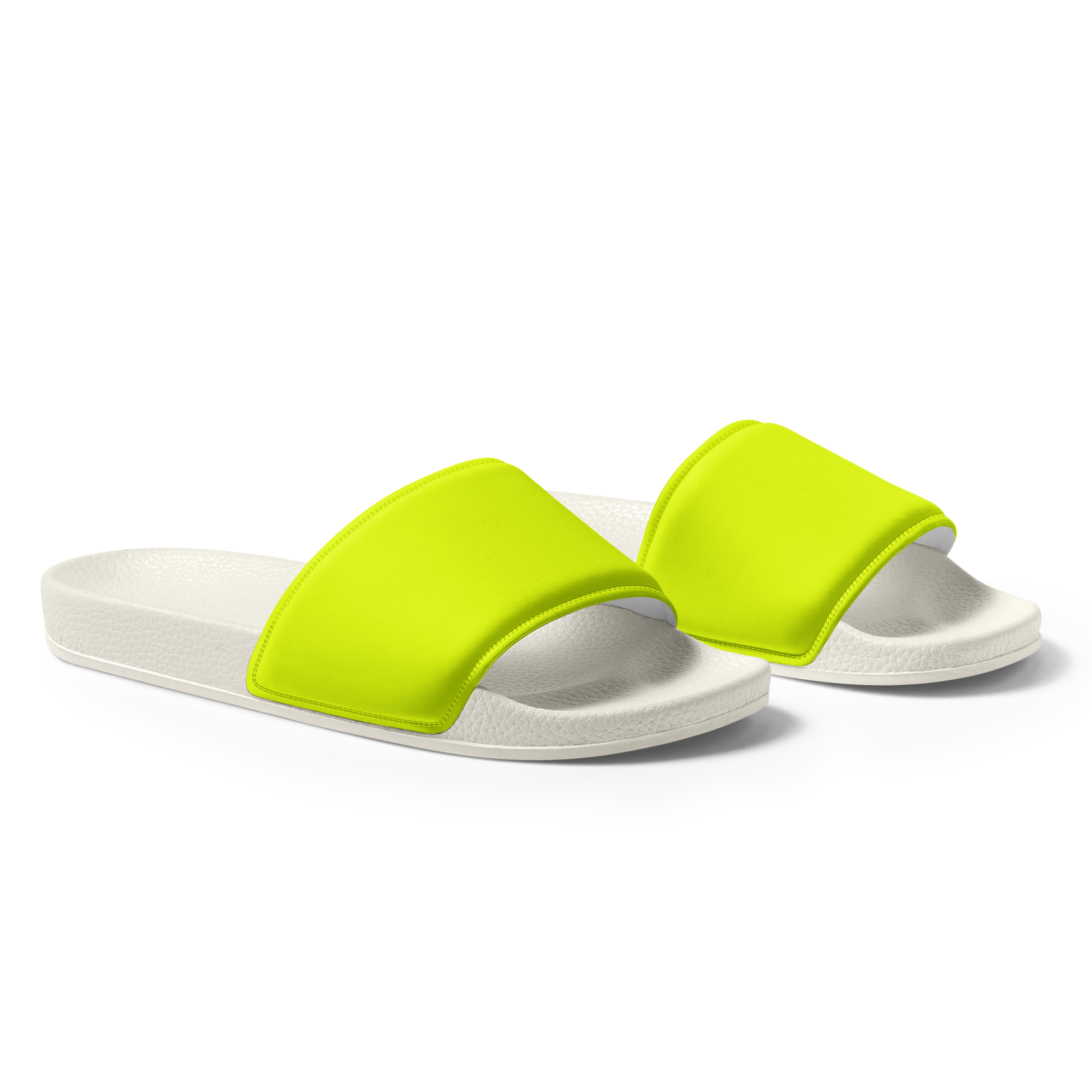 Men's Slides | Neon Lime