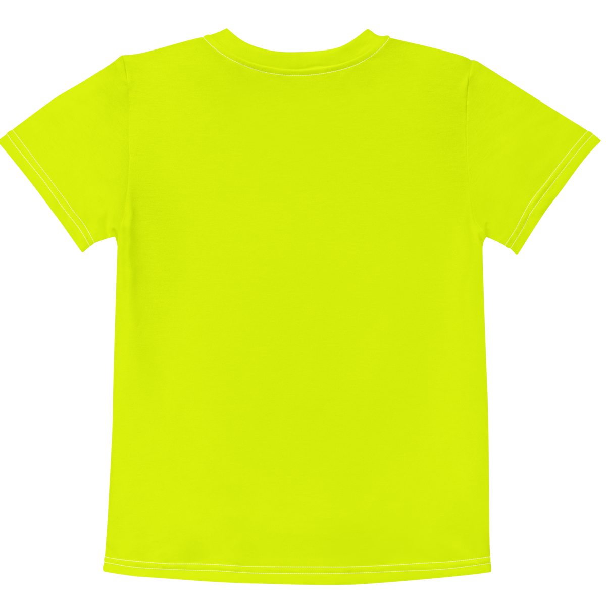 kids-crew-neck-t-shirt-neon-lime