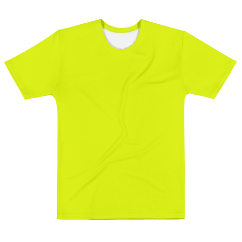 men-s-cotton-crew-neck-t-shirt-neon-lime