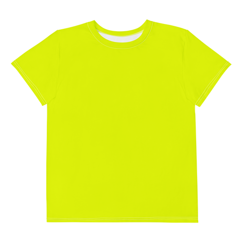 youth-cotton-crew-neck-t-shirt-neon-lime