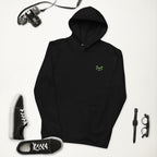 Green Logo Eco Hoodie - RAXXO Originals